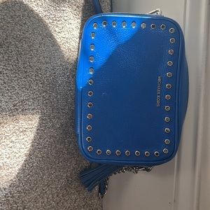 New Micheal Kors Blue crossbody bag